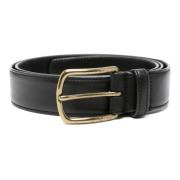 Leren Riem OC Strip 04 Officine Creative , Black , Heren