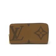 Pre-owned Fabric wallets Louis Vuitton Vintage , Brown , Dames