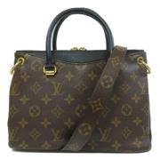 Pre-owned Canvas louis-vuitton-bags Louis Vuitton Vintage , Brown , Da...