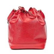 Pre-owned Leather shoulder-bags Louis Vuitton Vintage , Red , Dames