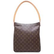 Pre-owned Canvas louis-vuitton-bags Louis Vuitton Vintage , Brown , Da...