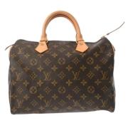 Pre-owned Fabric louis-vuitton-bags Louis Vuitton Vintage , Brown , Da...