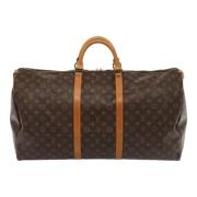 Pre-owned Canvas travel-bags Louis Vuitton Vintage , Brown , Dames