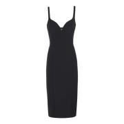 Elegante Jurk voor Vrouwen Elisabetta Franchi , Black , Dames