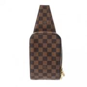 Pre-owned Canvas louis-vuitton-bags Louis Vuitton Vintage , Brown , Da...