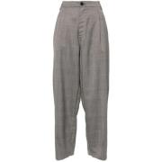 Grijze Zwarte Phebe Broek Darkpark , Gray , Dames