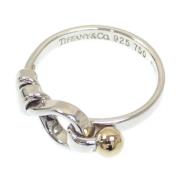 Pre-owned Silver rings Tiffany & Co. Pre-owned , Gray , Dames