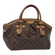 Pre-owned Canvas louis-vuitton-bags Louis Vuitton Vintage , Brown , Da...