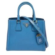 Pre-owned Fabric totes Prada Vintage , Blue , Dames