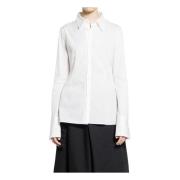 Witte Sailor Blouse met Klassieke Kraag Yohji Yamamoto , White , Dames