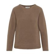 Luxe Nude Sweater Aw24 Max Mara , Brown , Dames