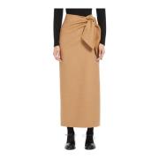 Kameel Rokken voor Vrouwen Max Mara , Brown , Dames