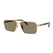 PR A57S 5Ak90F Sunglasses Prada , Yellow , Heren