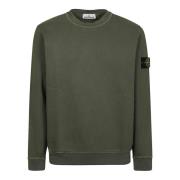 Casual Hooded Sweatshirt voor mannen Stone Island , Green , Heren