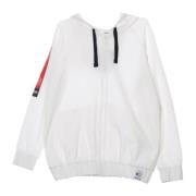 Witte Zip Hoodie voor Vrouwen Reebok , White , Dames