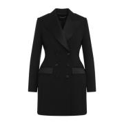 Zwarte jas voor vrouwen Aw24 Dolce & Gabbana , Black , Dames