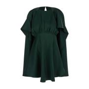 Groene Cascading Mini Jurk Zimmermann , Green , Dames