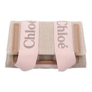 Blushy Beige Woody Riemtas Chloé , Beige , Dames