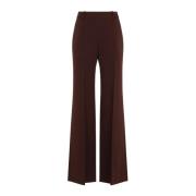 Bruine Elegante Broek Ermanno Scervino , Brown , Dames