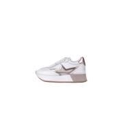 Witte Sport Sneakers Logo Zijkant Liu Jo , White , Dames