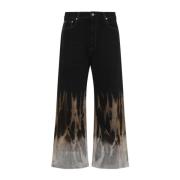 Zwarte Jeans voor Mannen Aw24 Rick Owens , Black , Heren