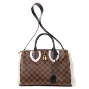 Pre-owned Canvas louis-vuitton-bags Louis Vuitton Vintage , Brown , Da...