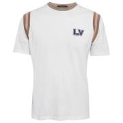 Pre-owned Fabric tops Louis Vuitton Vintage , White , Heren