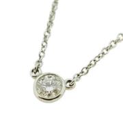 Pre-owned Platinum necklaces Tiffany & Co. Pre-owned , Gray , Dames