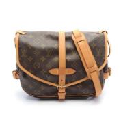 Pre-owned Leather louis-vuitton-bags Louis Vuitton Vintage , Brown , D...