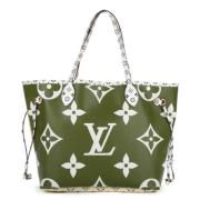 Pre-owned Coated canvas shoulder-bags Louis Vuitton Vintage , Green , ...