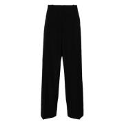 Zwarte op maat gemaakte broek met riemlussen Acne Studios , Black , He...