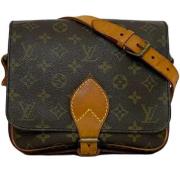 Pre-owned Fabric louis-vuitton-bags Louis Vuitton Vintage , Brown , Da...