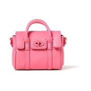 Stijlvolle Leren Tas voor Vrouwen Mulberry , Pink , Dames