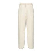 Wollen broek Emporio Armani , Beige , Heren