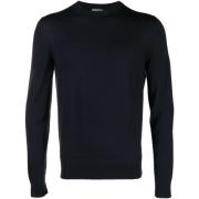 Blauwe Sweatshirt Aw24 Herenmode Tom Ford , Blue , Heren