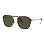 Havana/Green Zonnebril Persol , Brown , Unisex