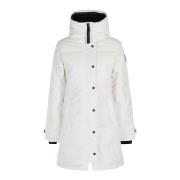 Parka Jas voor Koud Weer Canada Goose , White , Dames