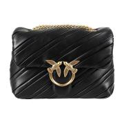 Mini Love Puff Clutch Pinko , Black , Dames