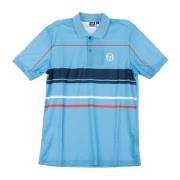 Hemelsblauw Poloshirt voor Mannen Sergio Tacchini , Blue , Heren