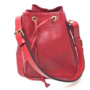 Pre-owned Leather louis-vuitton-bags Louis Vuitton Vintage , Red , Dam...