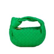 Pre-owned Leather handbags Bottega Veneta Vintage , Green , Dames