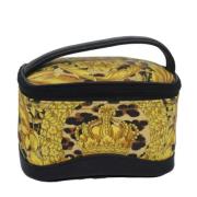 Pre-owned Leather pouches Versace Pre-owned , Yellow , Dames