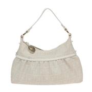 Pre-owned Canvas fendi-bags Fendi Vintage , White , Dames