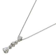 Pre-owned Platinum necklaces Tiffany & Co. Pre-owned , Gray , Dames