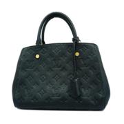 Pre-owned Fabric louis-vuitton-bags Louis Vuitton Vintage , Black , Da...