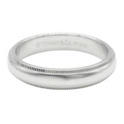 Pre-owned Platinum rings Tiffany & Co. Pre-owned , Gray , Dames