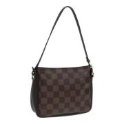 Pre-owned Canvas pouches Louis Vuitton Vintage , Brown , Dames