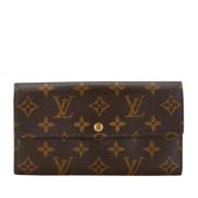 Pre-owned Plastic wallets Louis Vuitton Vintage , Brown , Dames