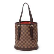 Pre-owned Canvas louis-vuitton-bags Louis Vuitton Vintage , Brown , Da...