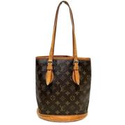 Pre-owned Fabric louis-vuitton-bags Louis Vuitton Vintage , Brown , Da...